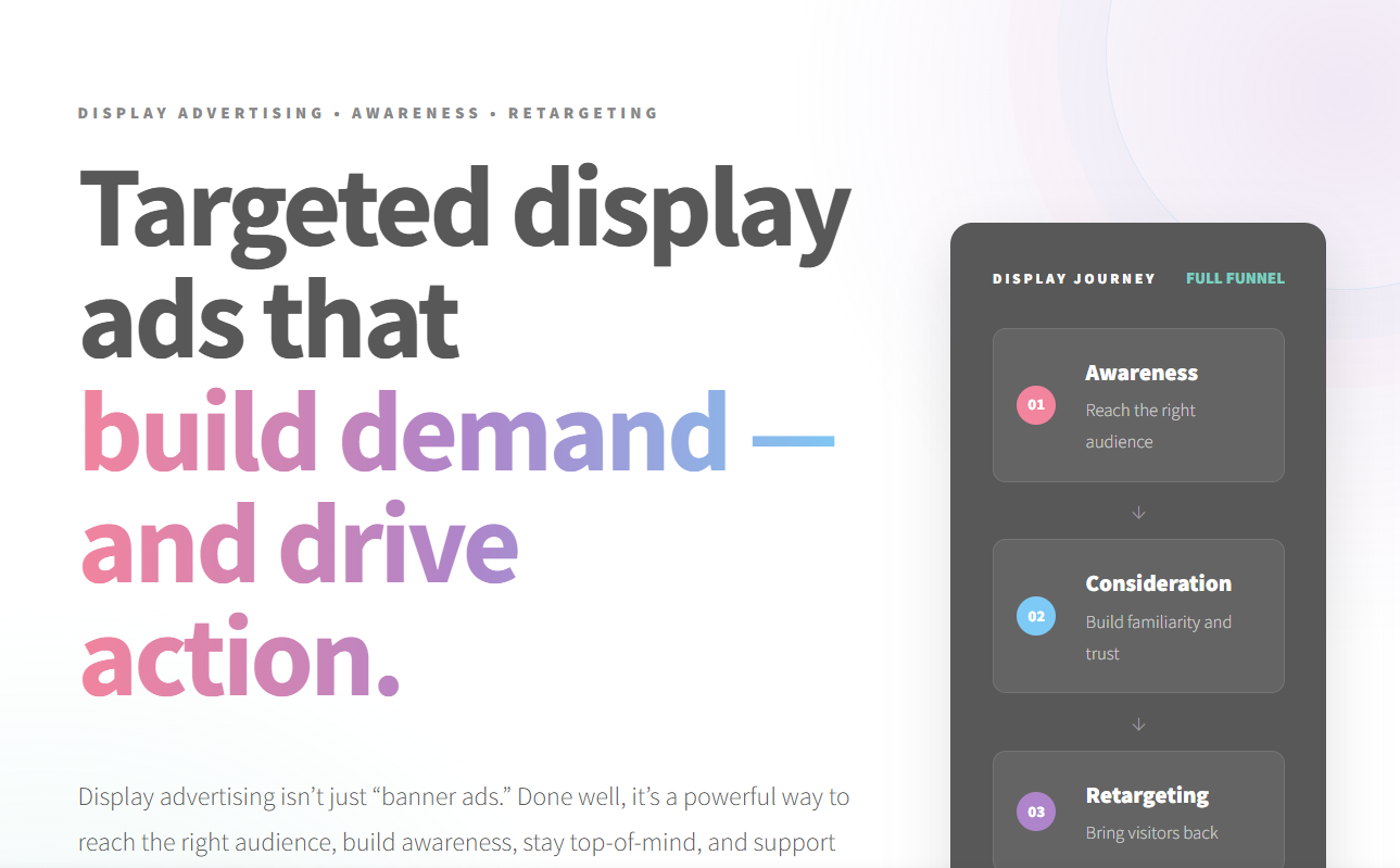 Display advertising